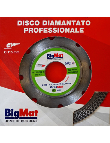 Disco diamantato per gres...