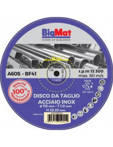 BIGMAT DISCO DA TAGLIO Pro...